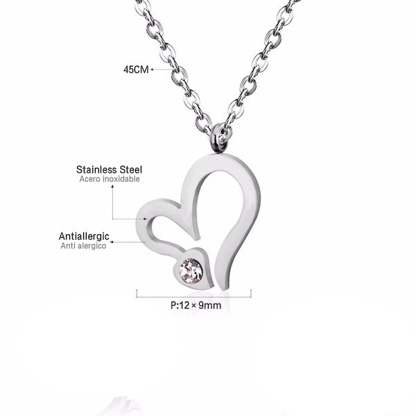 Bonnie Love Heart Bracelet | Waterproof 18k Gold & Silver
