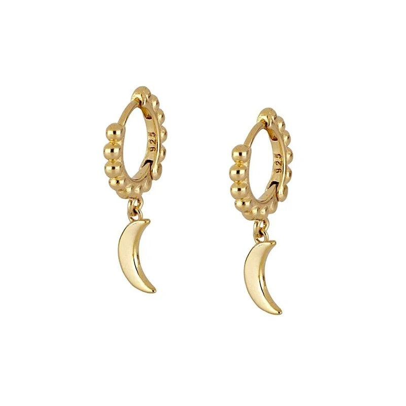 Wren Beaded Hoops Earrings