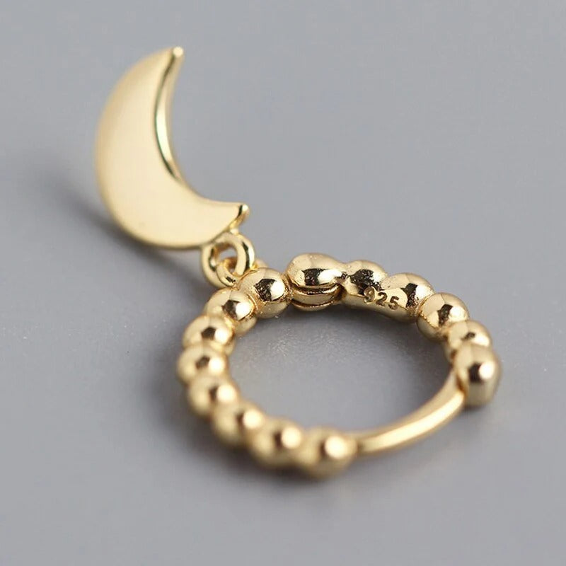 Wren Beaded Hoops Earrings