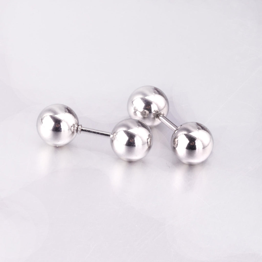 Belis Dumbell Design Flat Back Studs