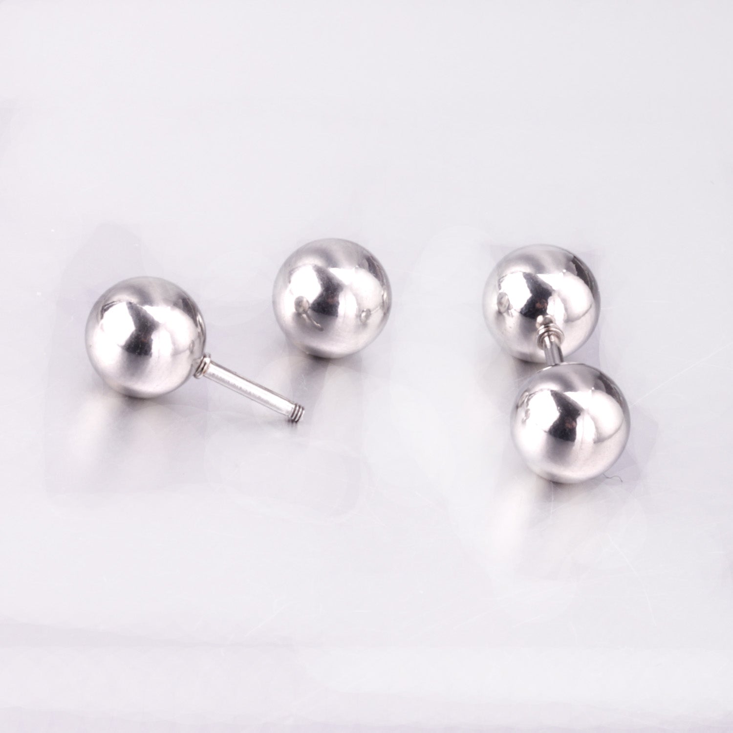 Belis Dumbell Design Flat Back Studs