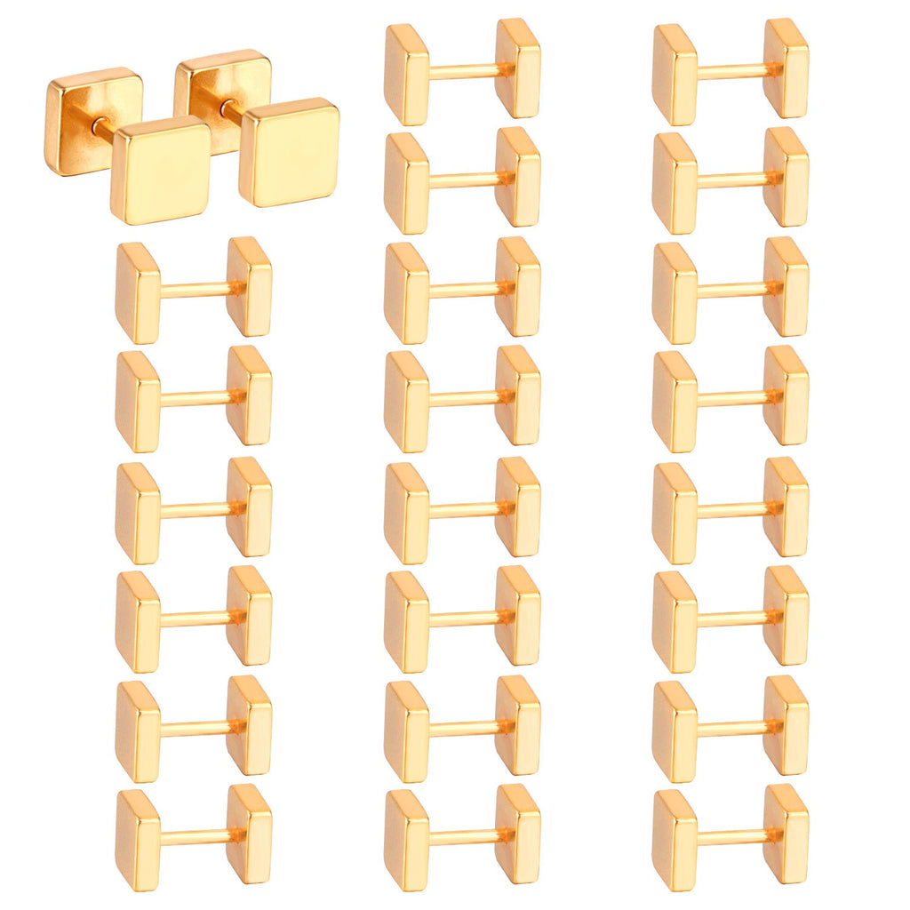 Beatriz Square  Flat Back Studs