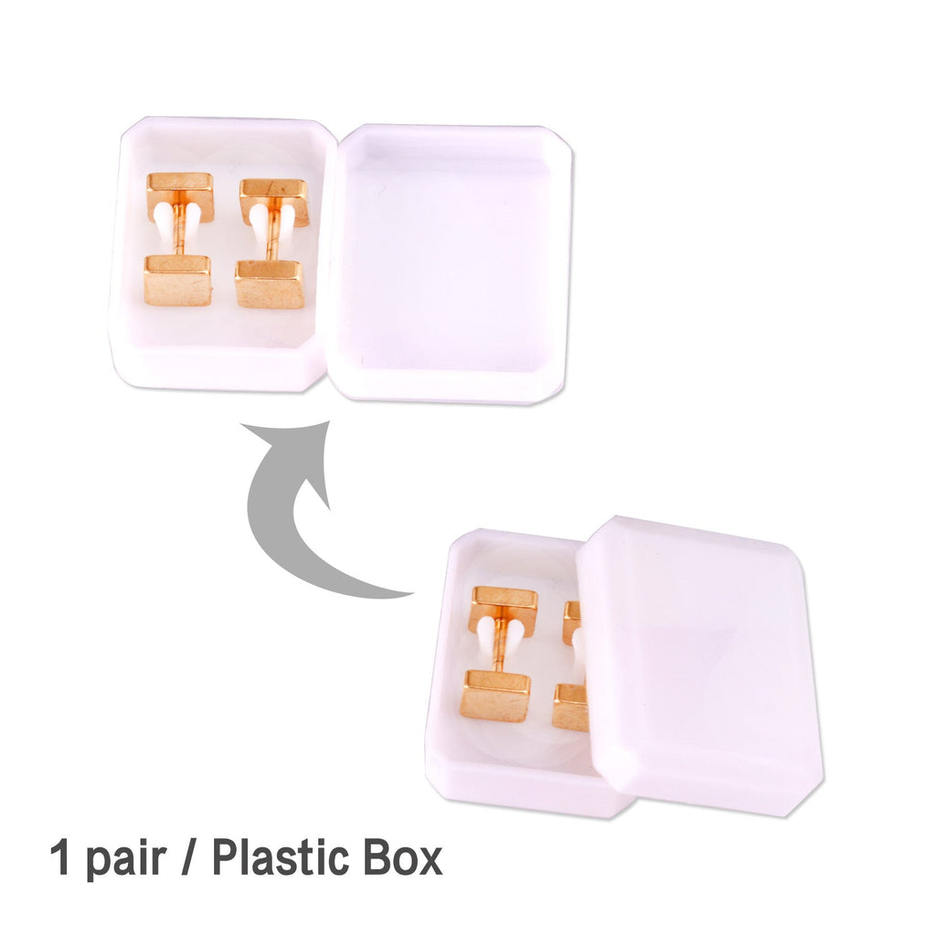 Beatriz Square  Flat Back Studs