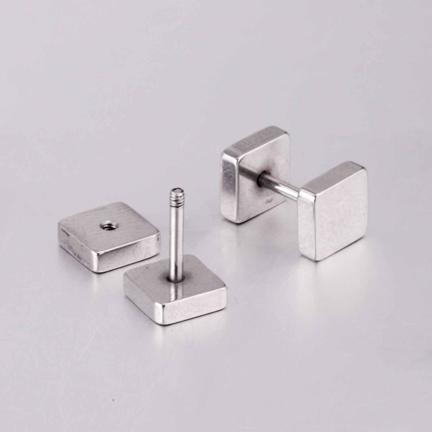 Beatriz Square  Flat Back Studs