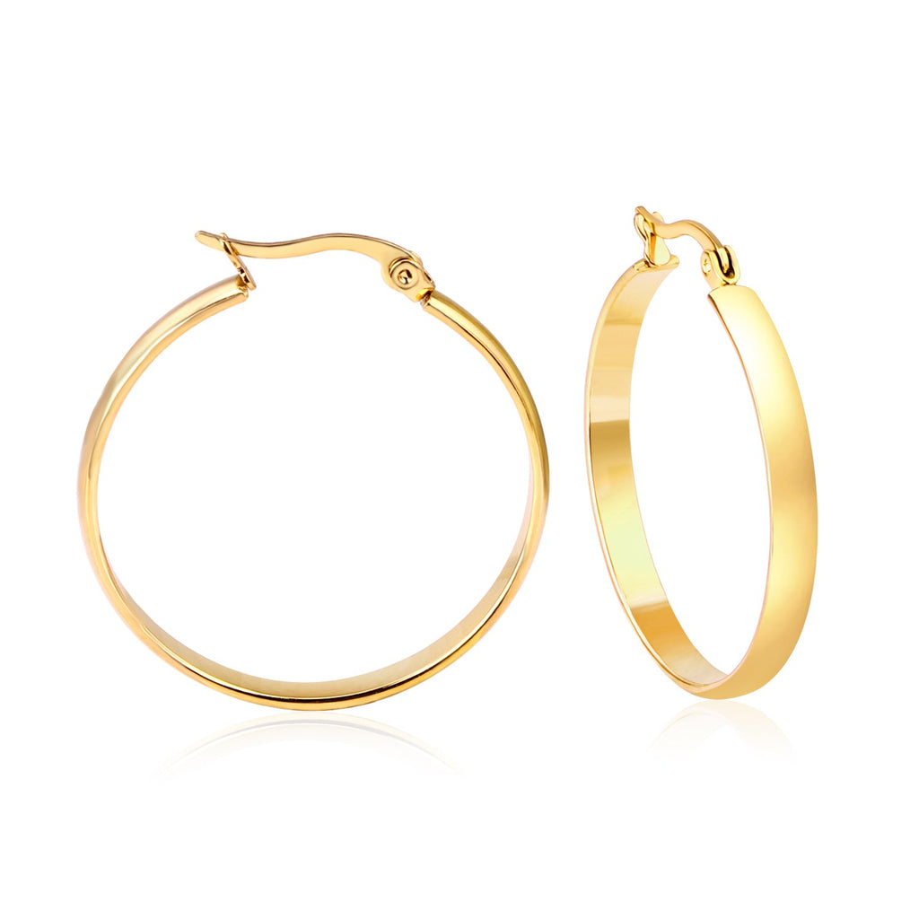 Electra Wide Hoops