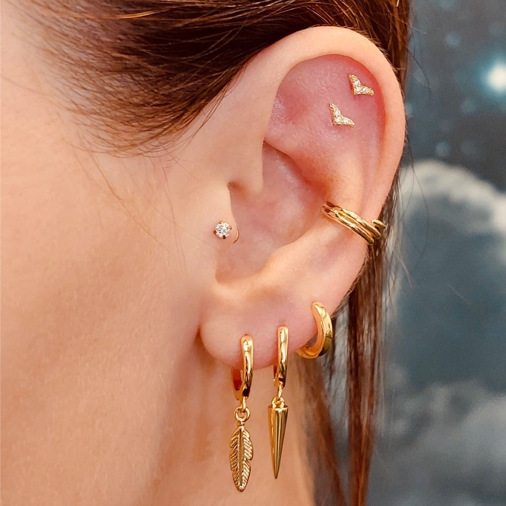 Dune Hoops Earrings