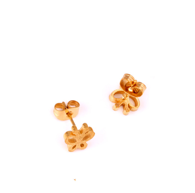 Amie Butterfly Studs | Waterproof 18k Gold & Silver