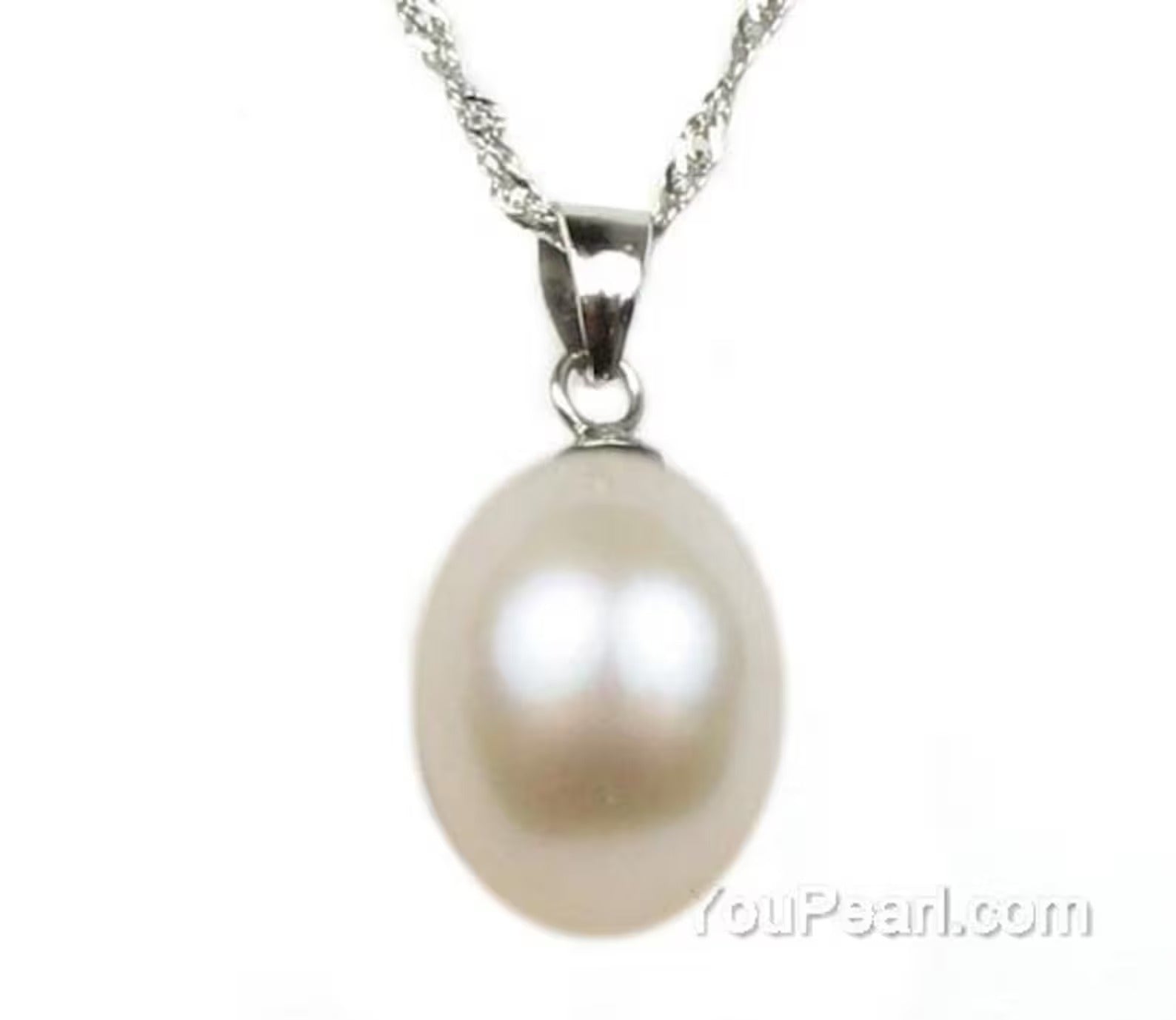 Palming	Sterling Silver AAA Freshwater 11-12mm Pearl	Necklace