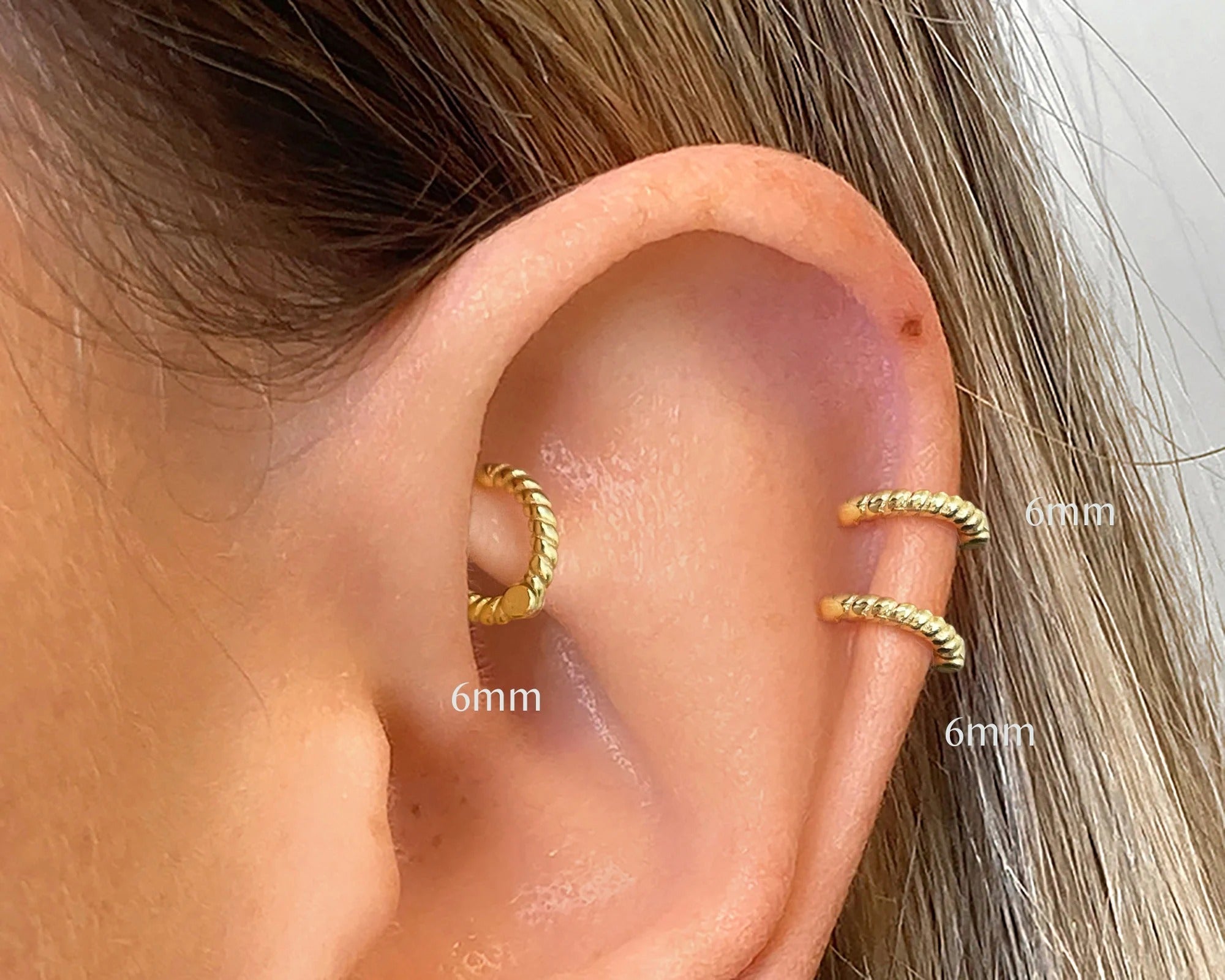 Raya 13mm Hoops Earrings