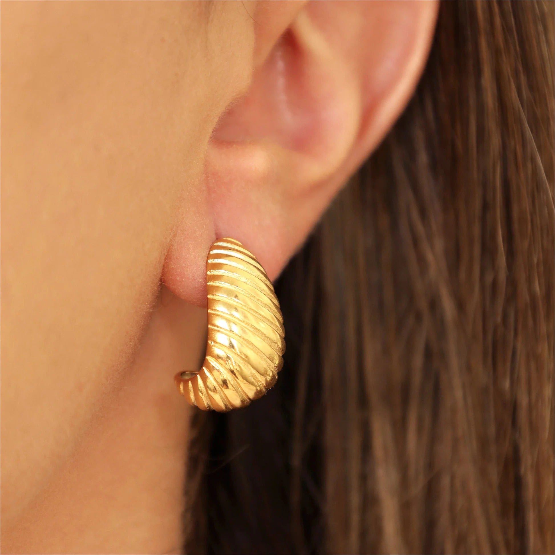 Muse Croissant Studs