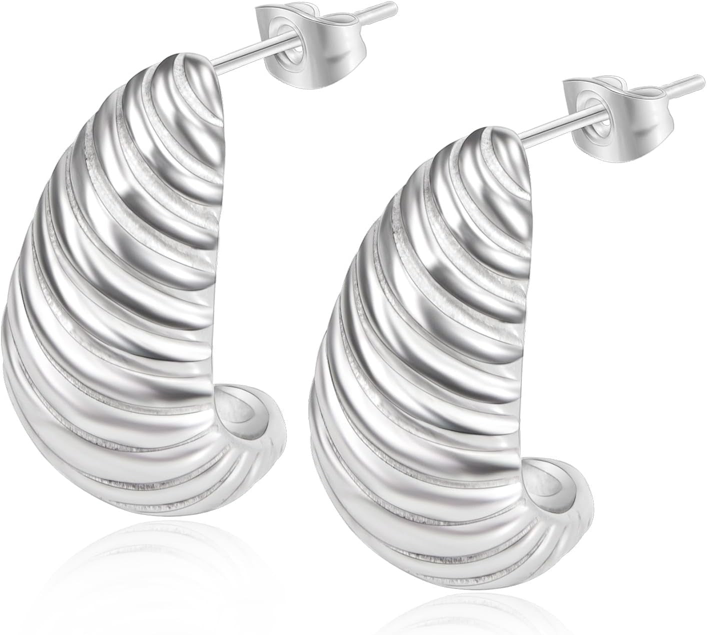 Muse Croissant Studs