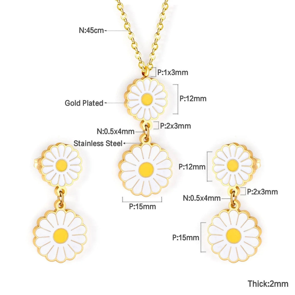 Vivienne Daisy Drop Set | Buy Set or Individual
