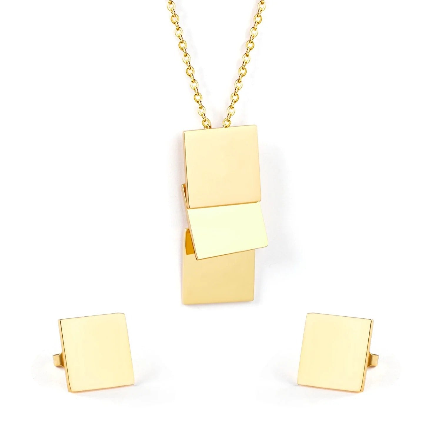 Wyatt Hanging Cascading Squares Set | Buy Set or Individual