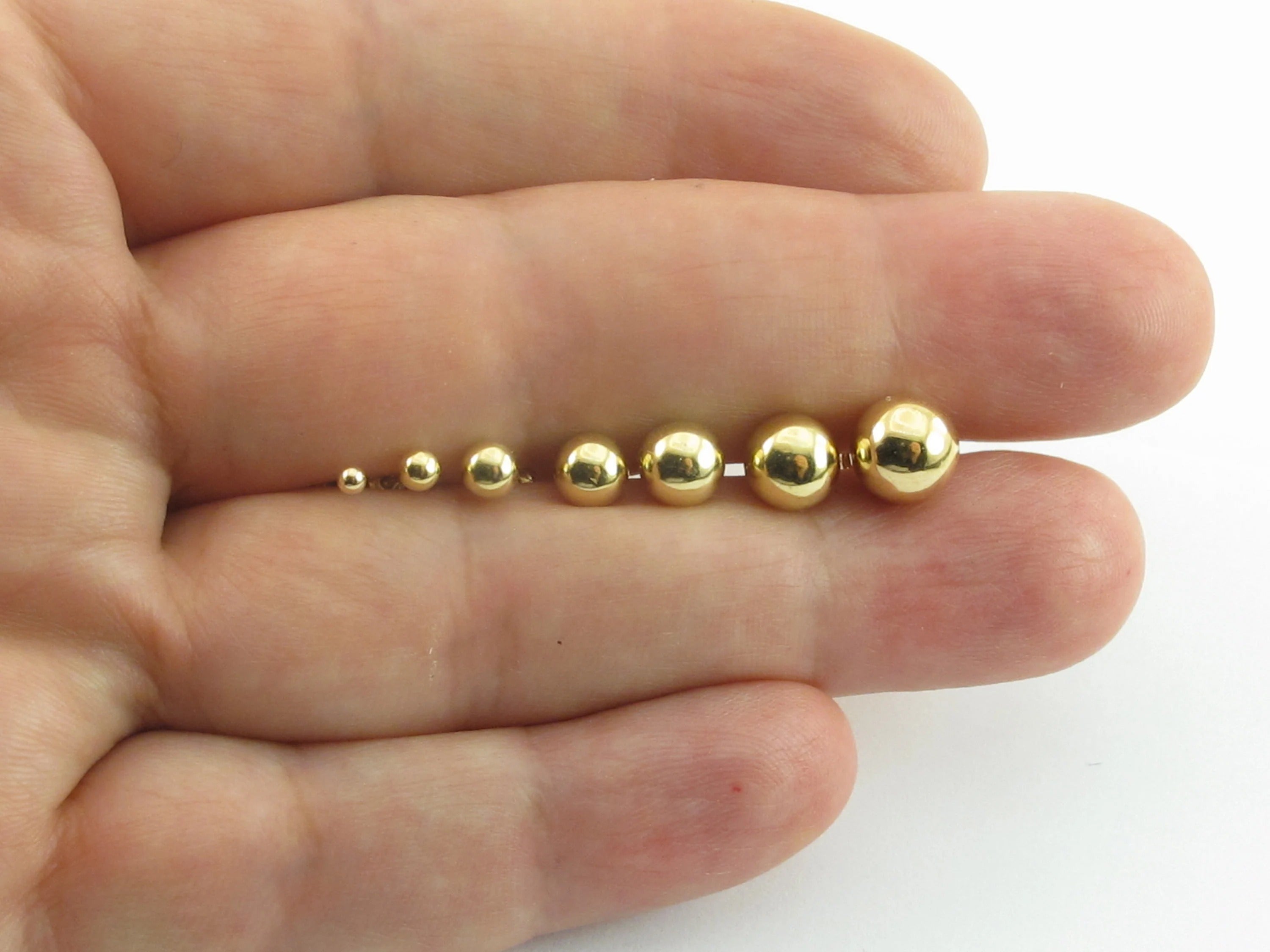 Athena Round Button Studs | Waterproof 18k Gold, Silver & Black