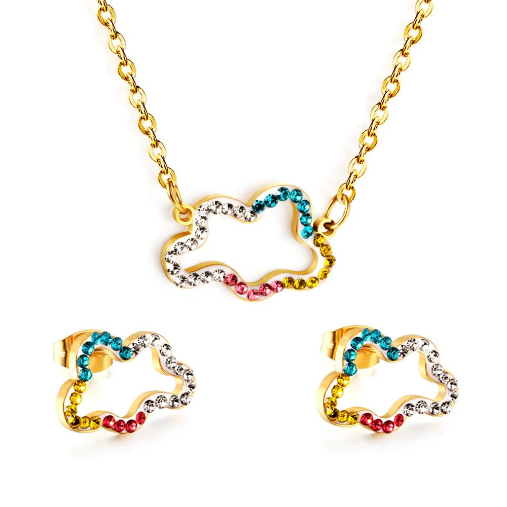 Ava Rainbow Clouds Set | Buy Set or Individual