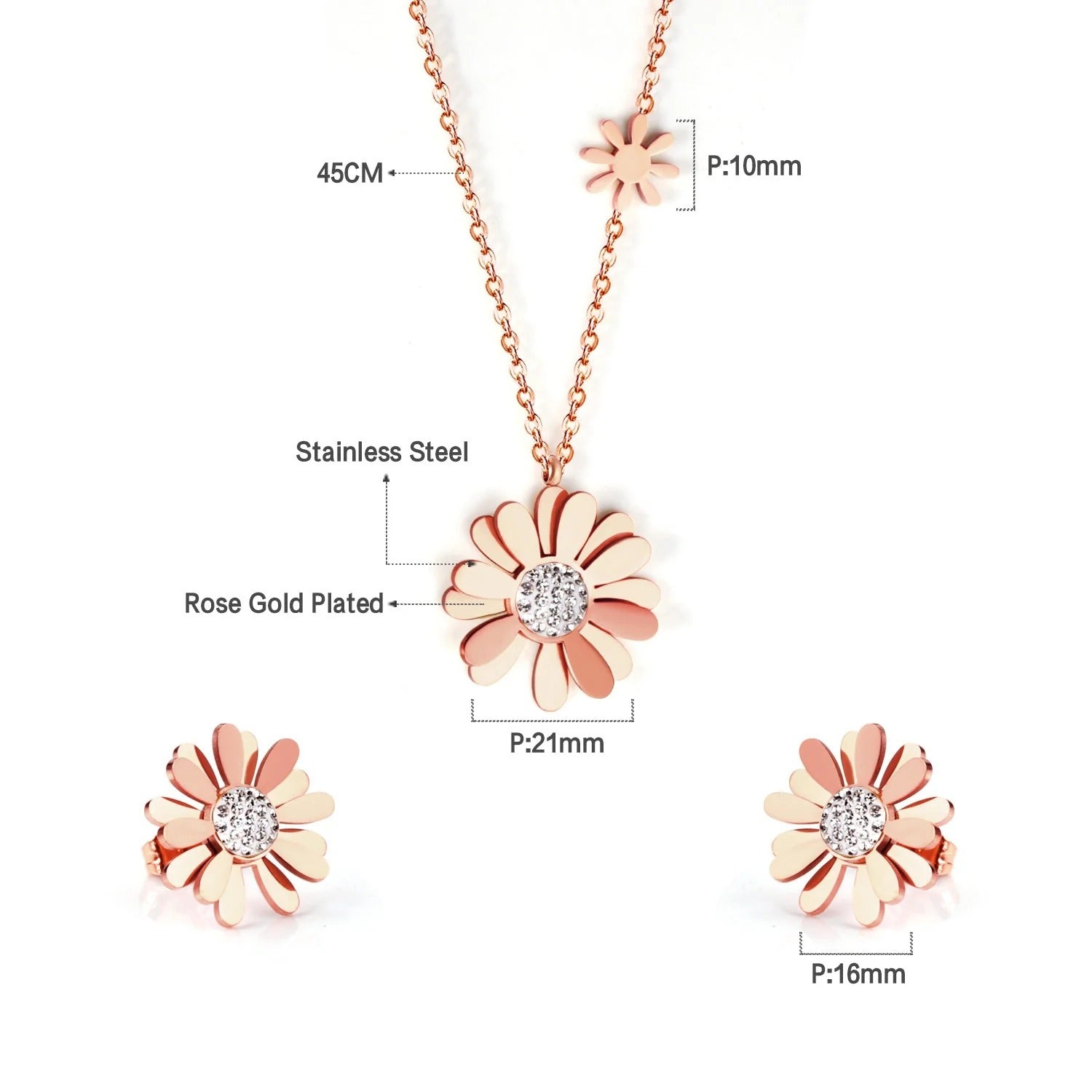 Sydney Radiant Daisy Cluster Set | Buy Set or Individual