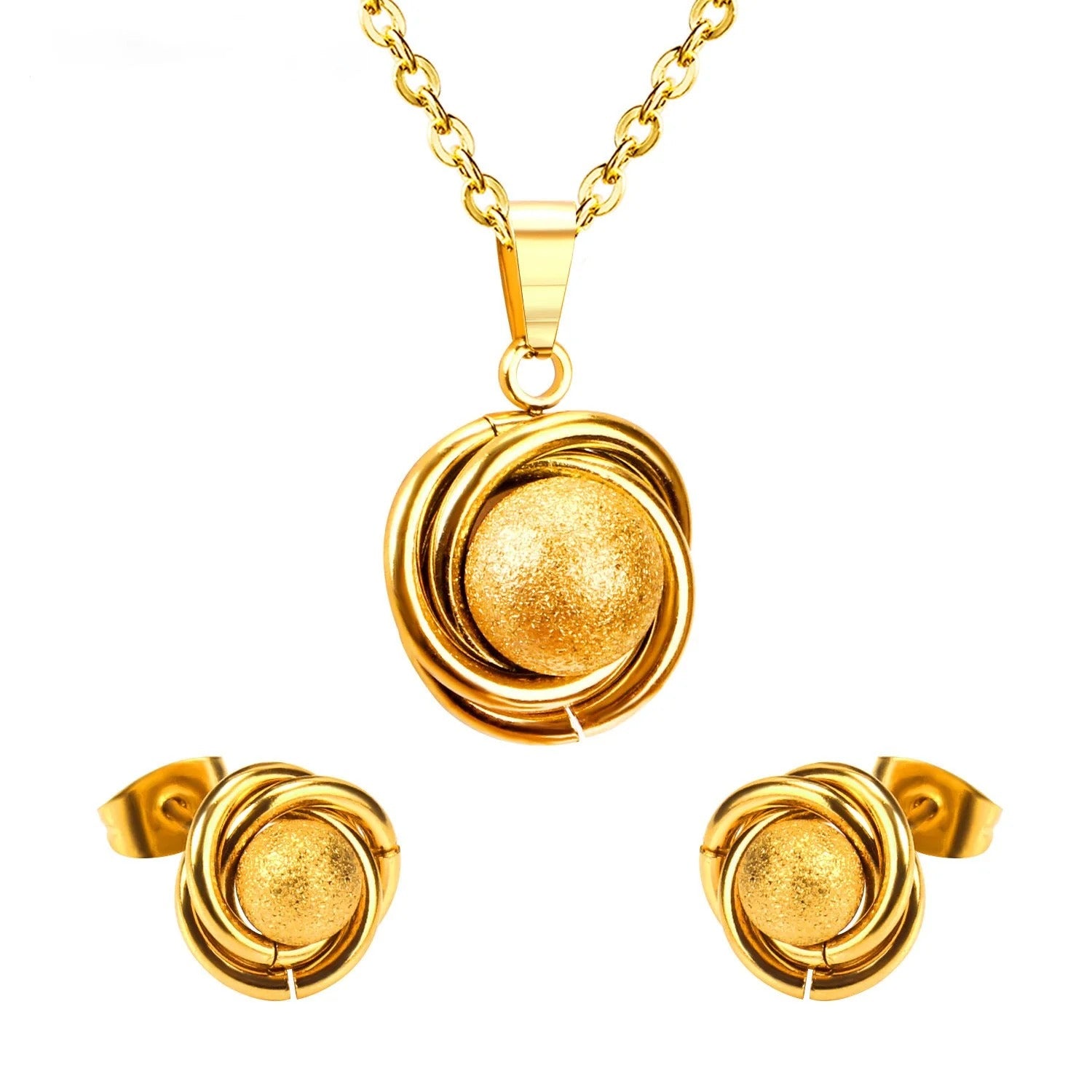 Nevaeh Floating Pearl Medallion Set | Buy Set or Individual