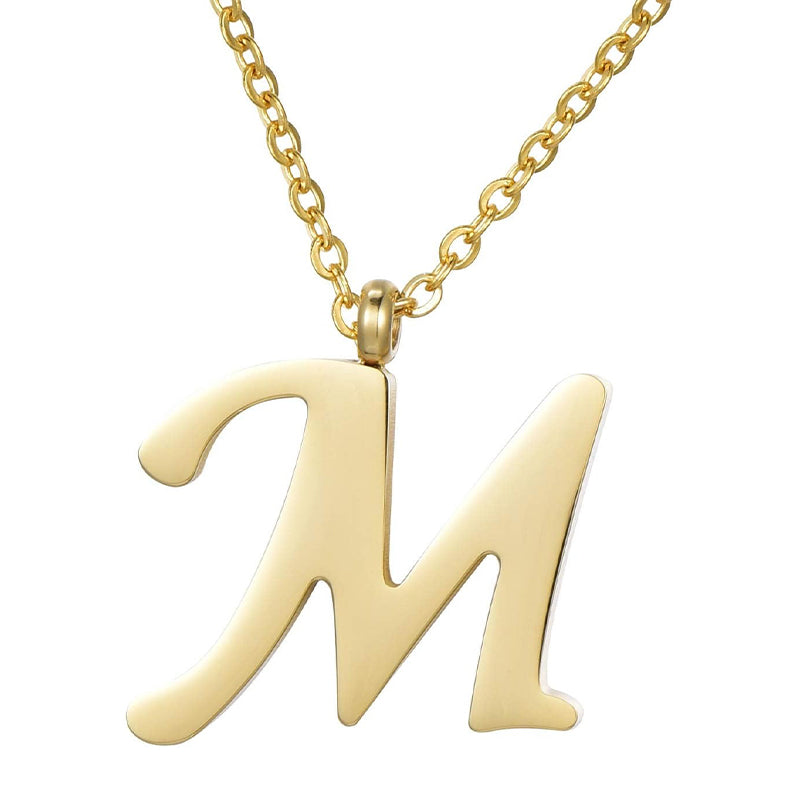 Jessie Initial Letter Necklace