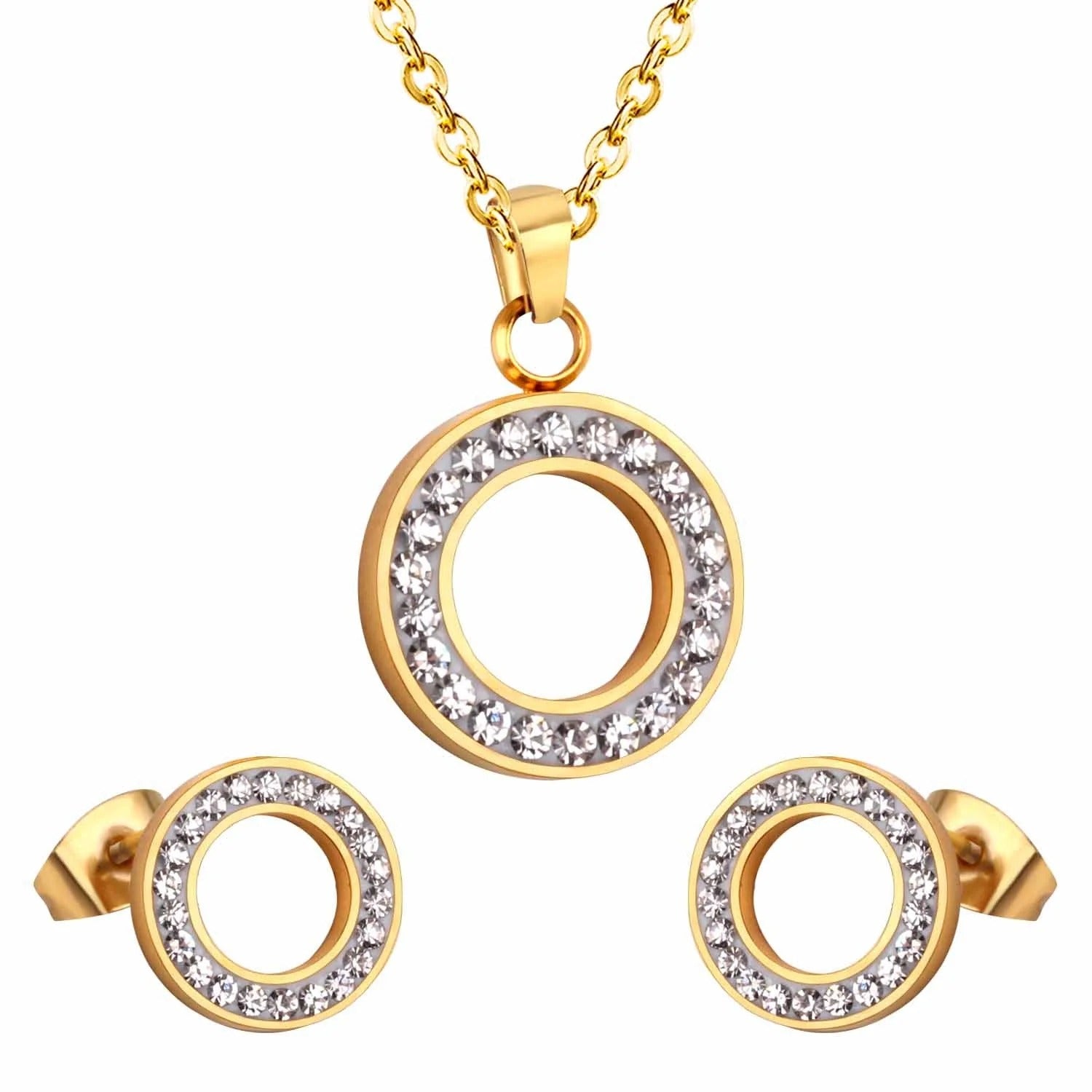 Kenzie Pavé Open Halo Set | Buy Set or Individual