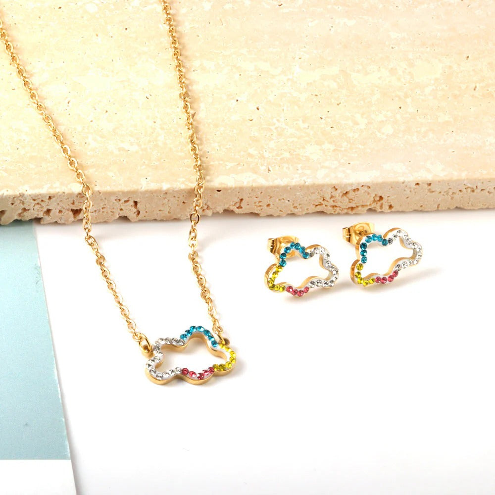 Ava Rainbow Clouds Set | Buy Set or Individual