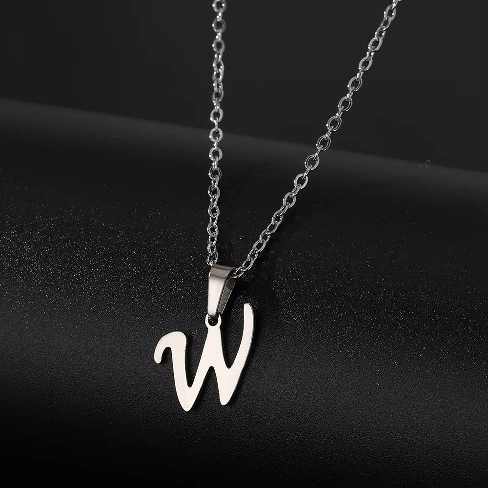 Jessie Initial Letter Necklace