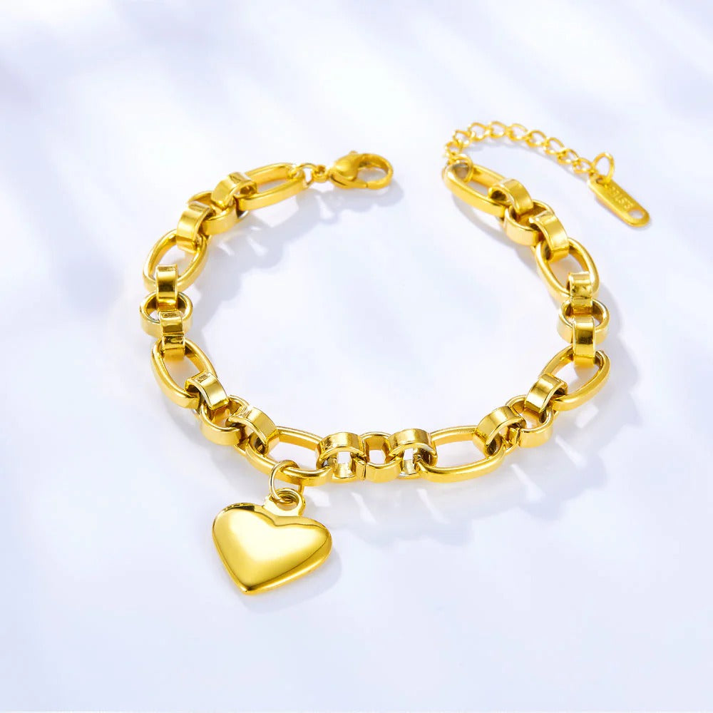 Hannah Nazar Charms Bracelet | Waterproof 18K Gold