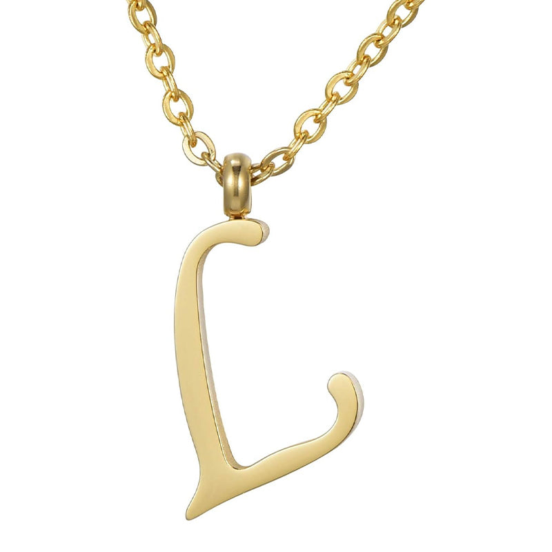 Jessie Initial Letter Necklace