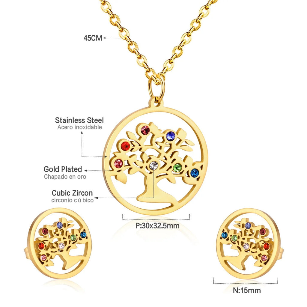 Peney Multicolour Prism Tree of Life Set | Buy Set or Individual