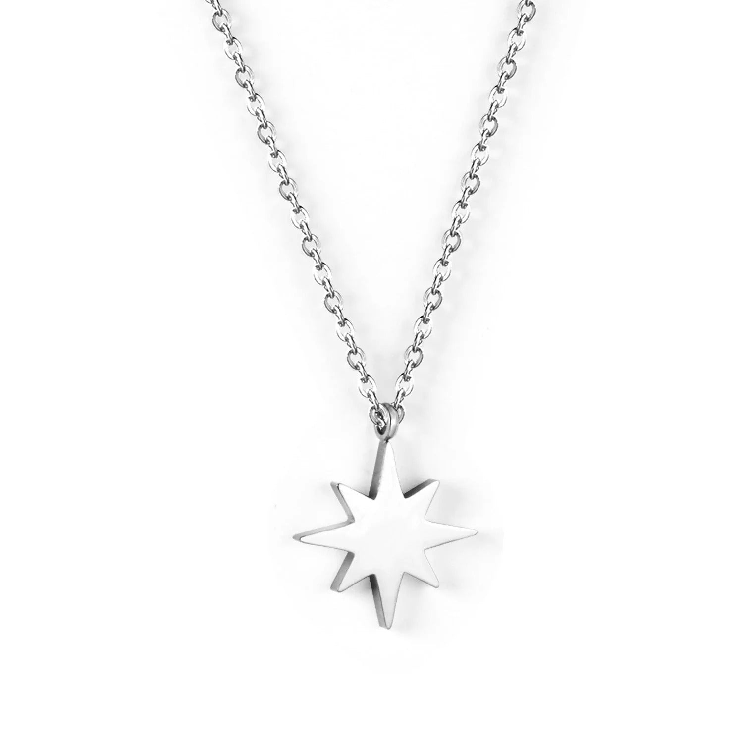Everly Star Necklace | Waterproof 18k Gold & Silver