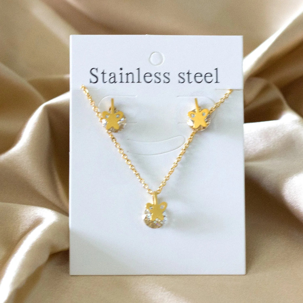 Novea Crystal-Backed Butterfly Set | Buy Set or Individual