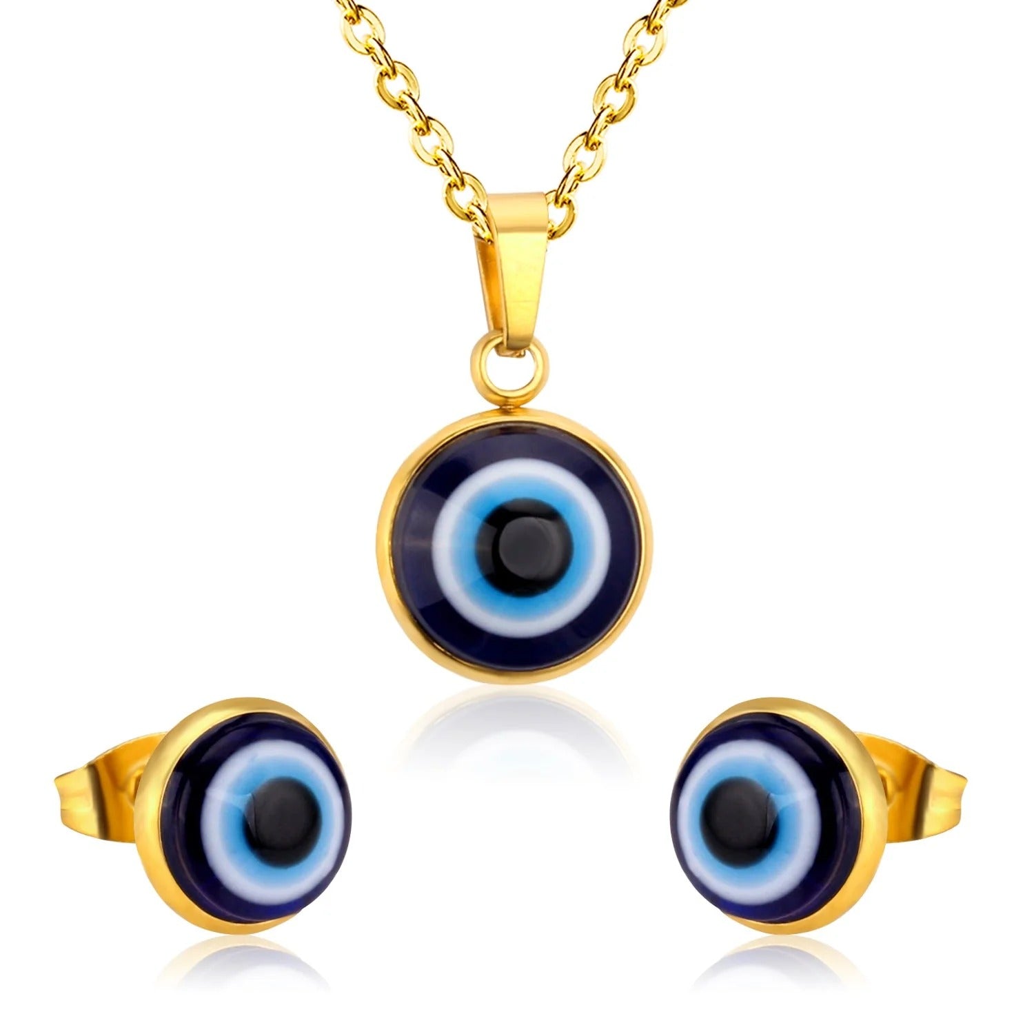 Keira Blue Evil Eye Protection Set | Buy Set or Individual
