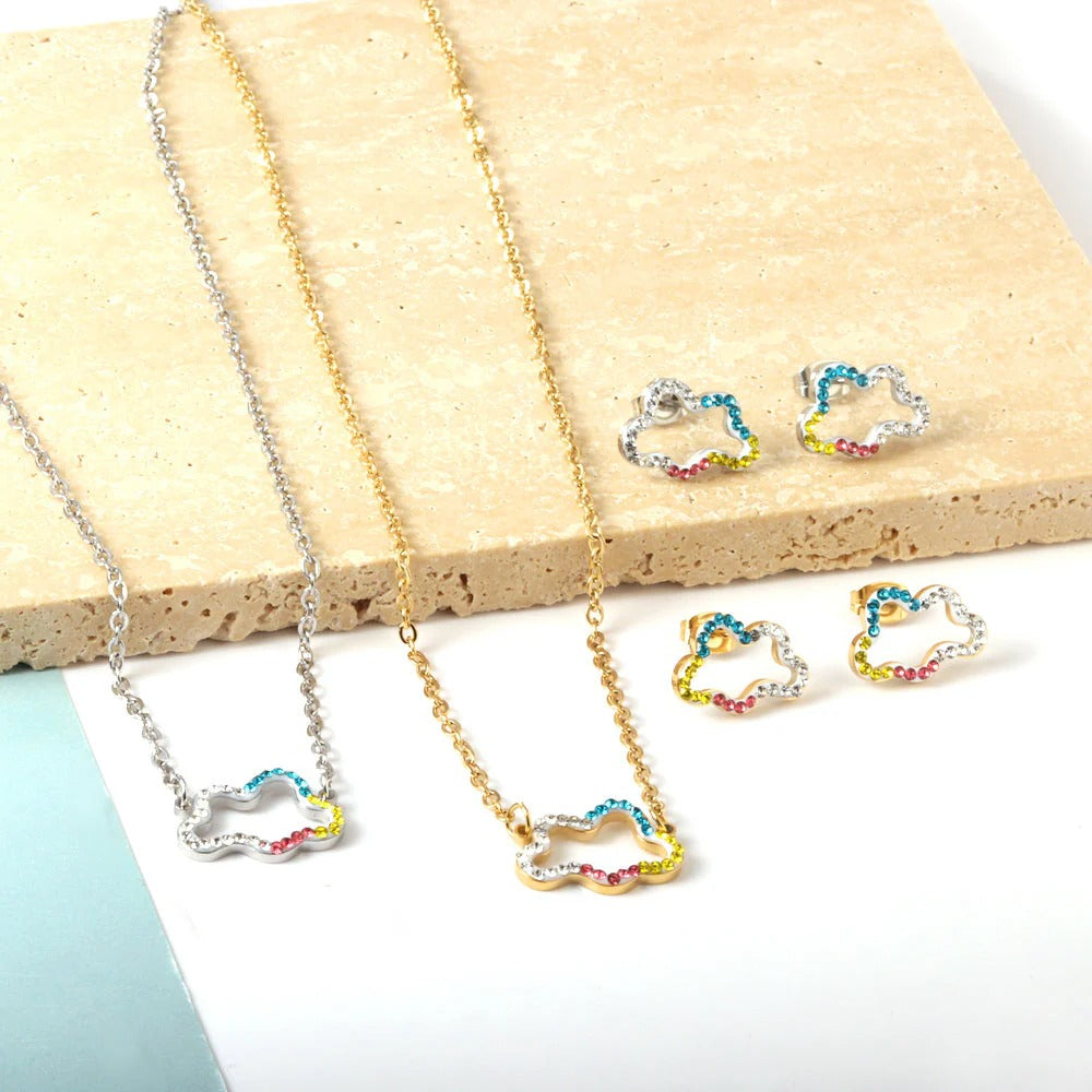 Ava Rainbow Clouds Set | Buy Set or Individual