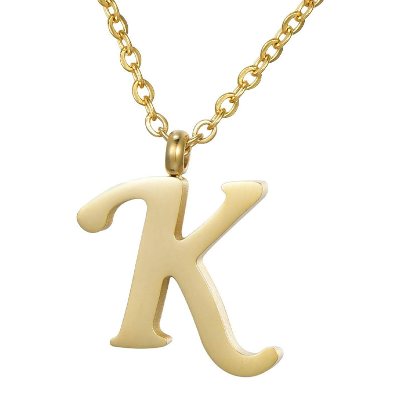 Jessie Initial Letter Necklace