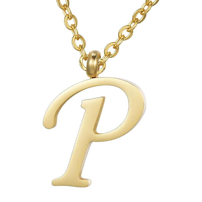 Jessie Initial Letter Necklace