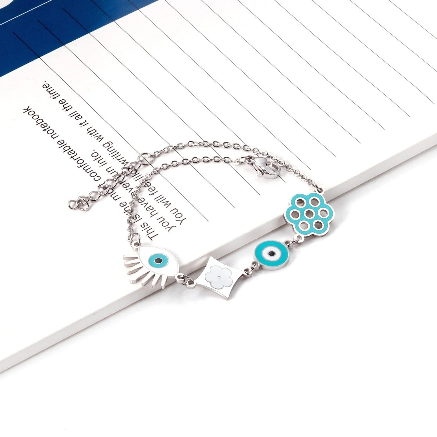 Haven Good Luck Bracelet | Waterproof Silver Steel