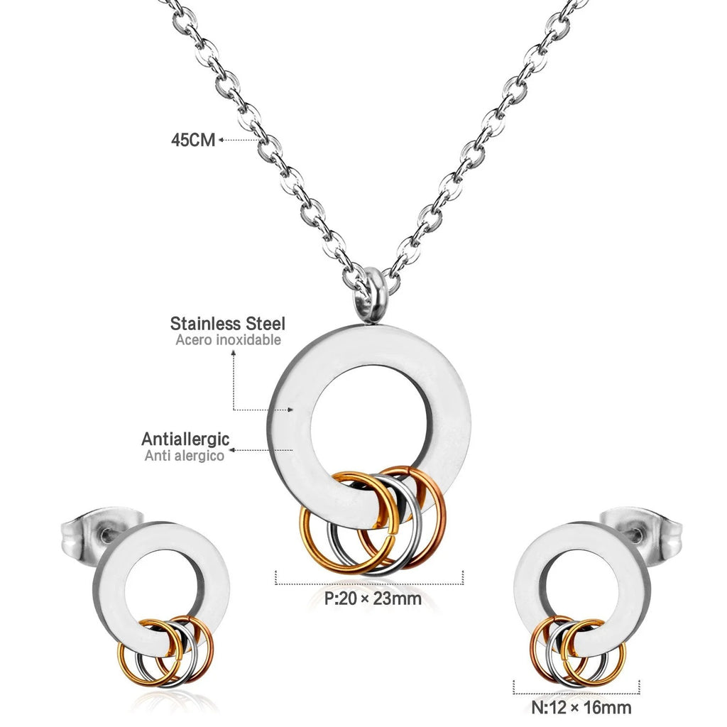 Haylie Trinity Rings Set | Buy Set or Individual