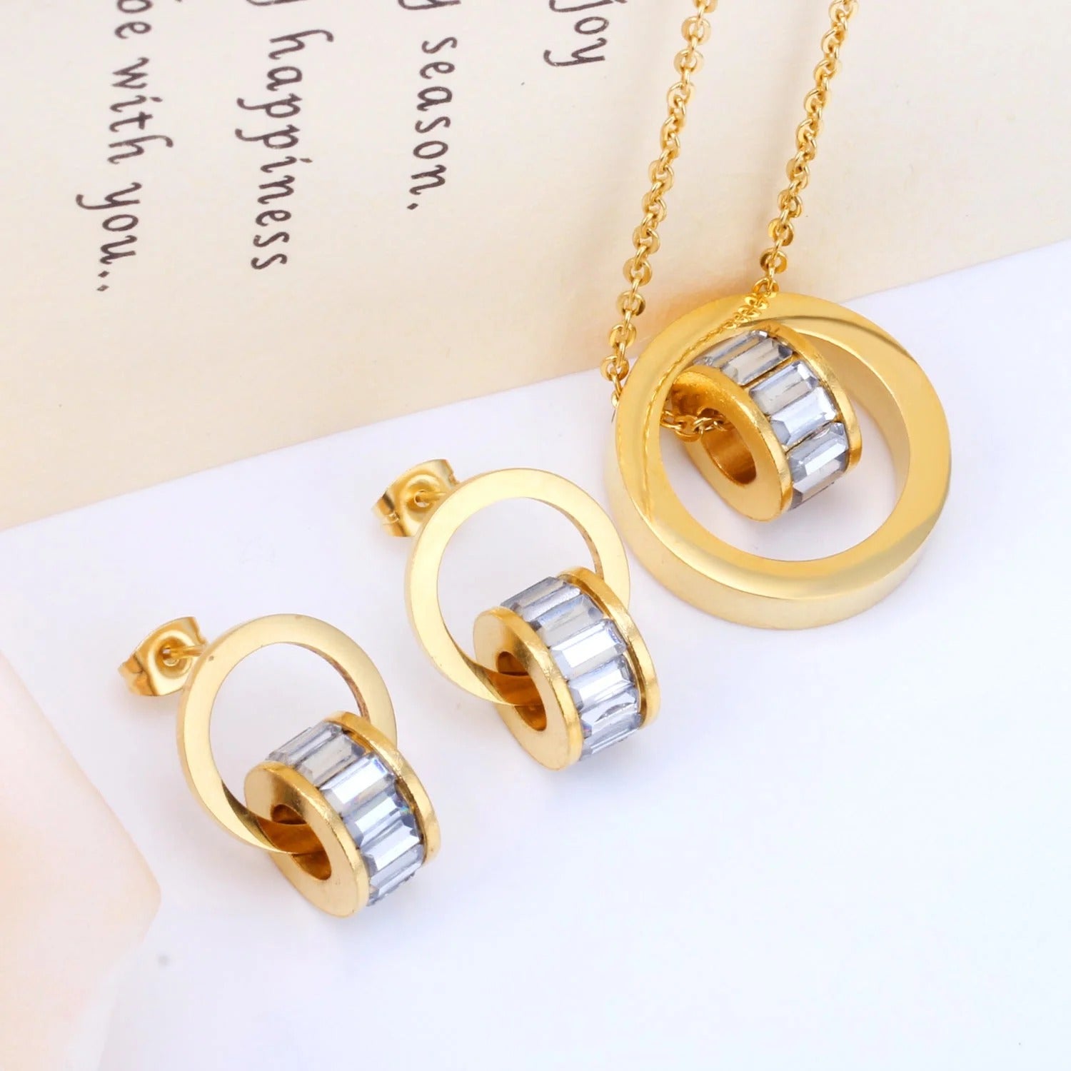 Dallas Eternity Bond Crystal Set | Buy Set or Individual