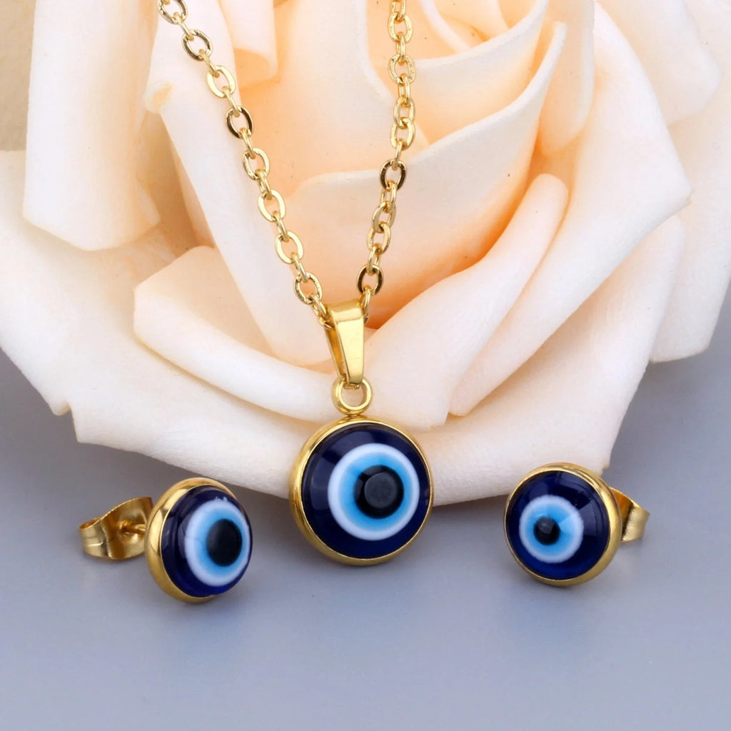 Keira Blue Evil Eye Protection Set | Buy Set or Individual