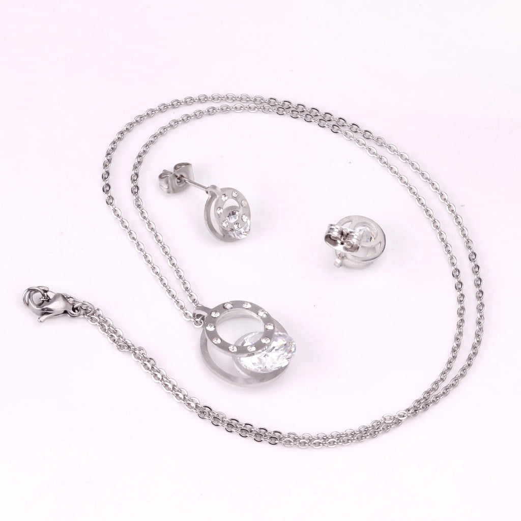Dustie Brilliant Crystal with Pavé-Accent Set | Buy Set or Individual