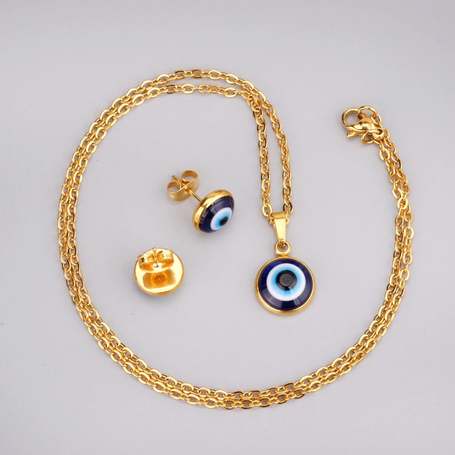 Keira Blue Evil Eye Protection Set | Buy Set or Individual