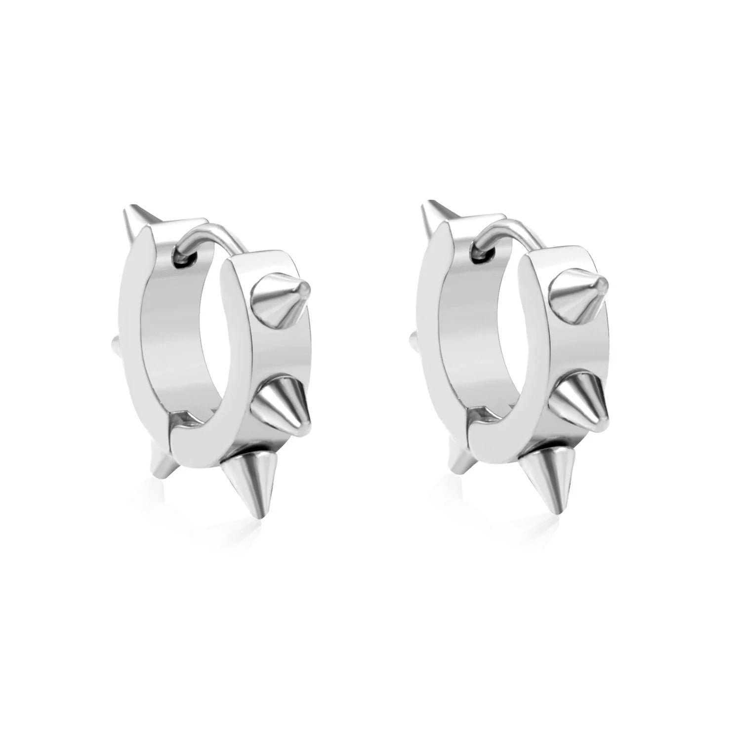 Paloma Spike  Huggie Hoops