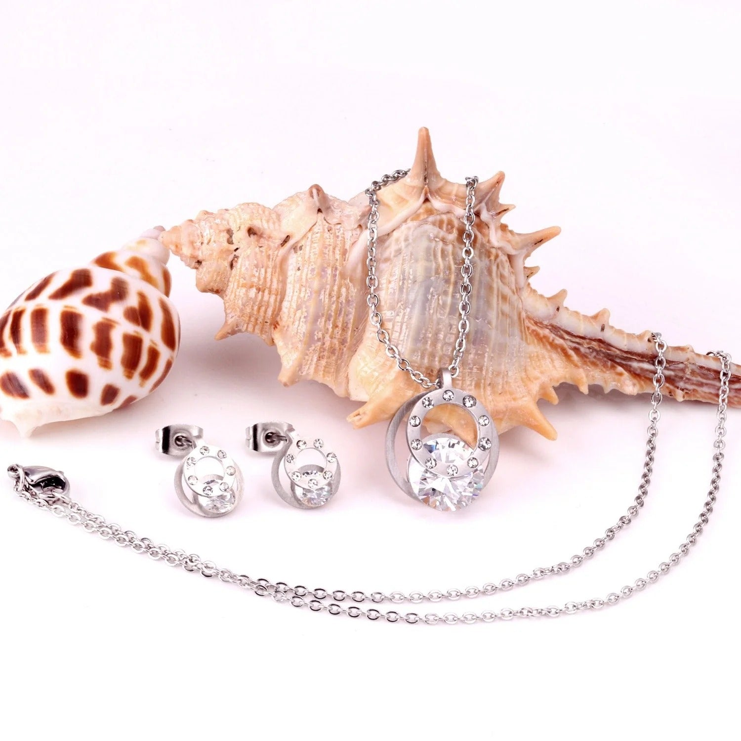 Dustie Brilliant Crystal with Pavé-Accent Set | Buy Set or Individual