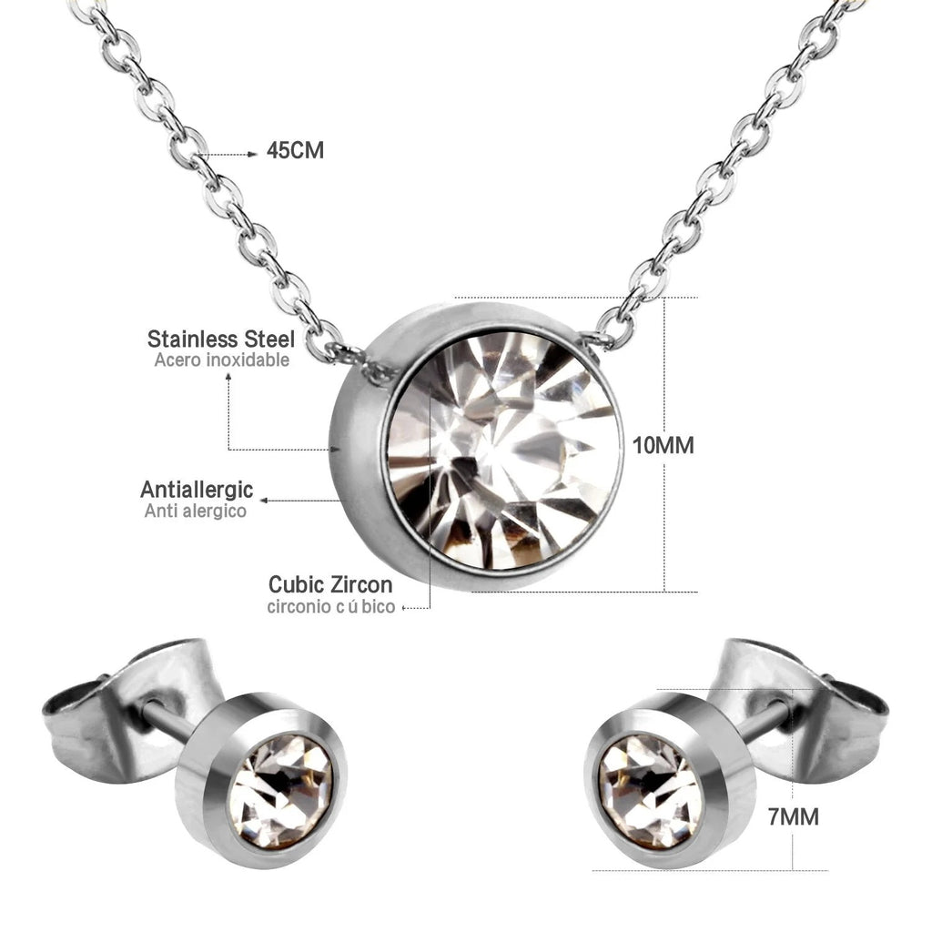 Kaya Brilliant Bezel Drop Set| Buy Set or Individual