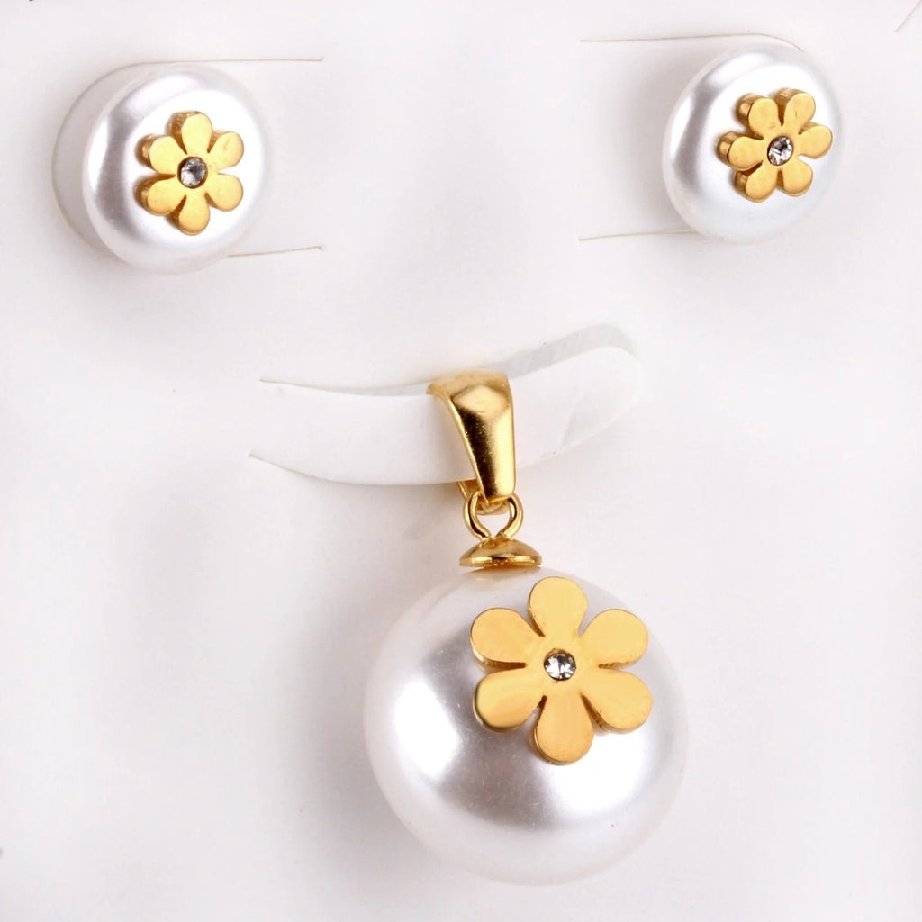 Kora Botanical Blossom Pearl Overlay Set | Buy Set or Individual