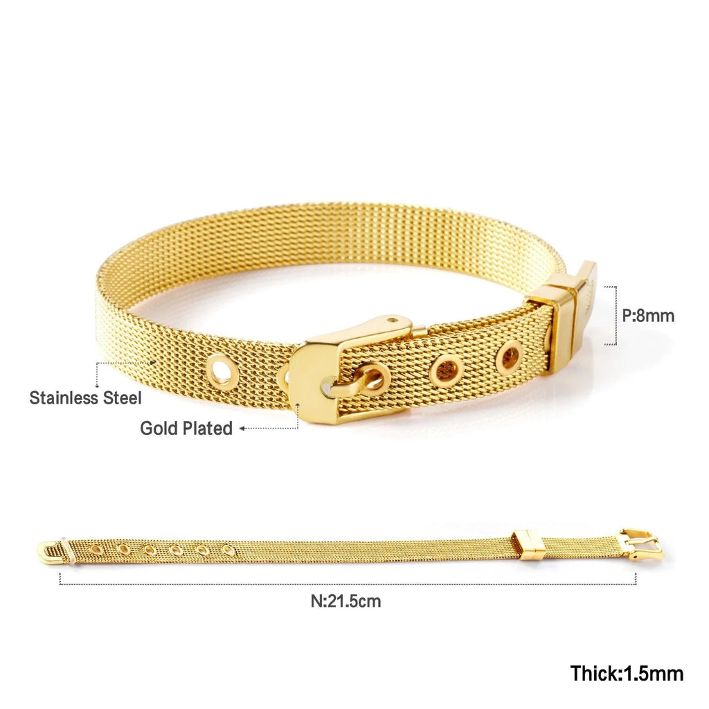 Hope Watch Bracelet | Waterproof Waterproof 18k Gold, Rose Gold & Silver