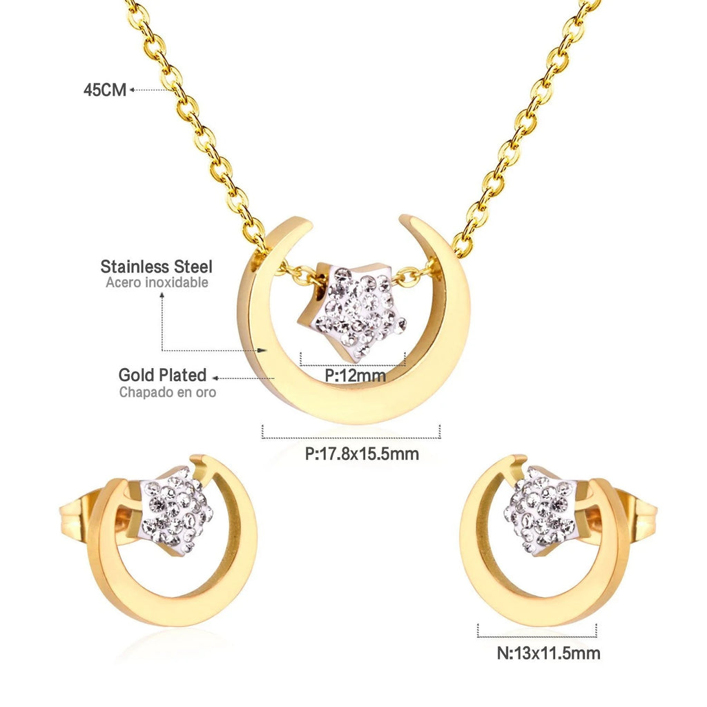 Dakota Cosmic Star & Nested Moon Set | Buy Set or Individual