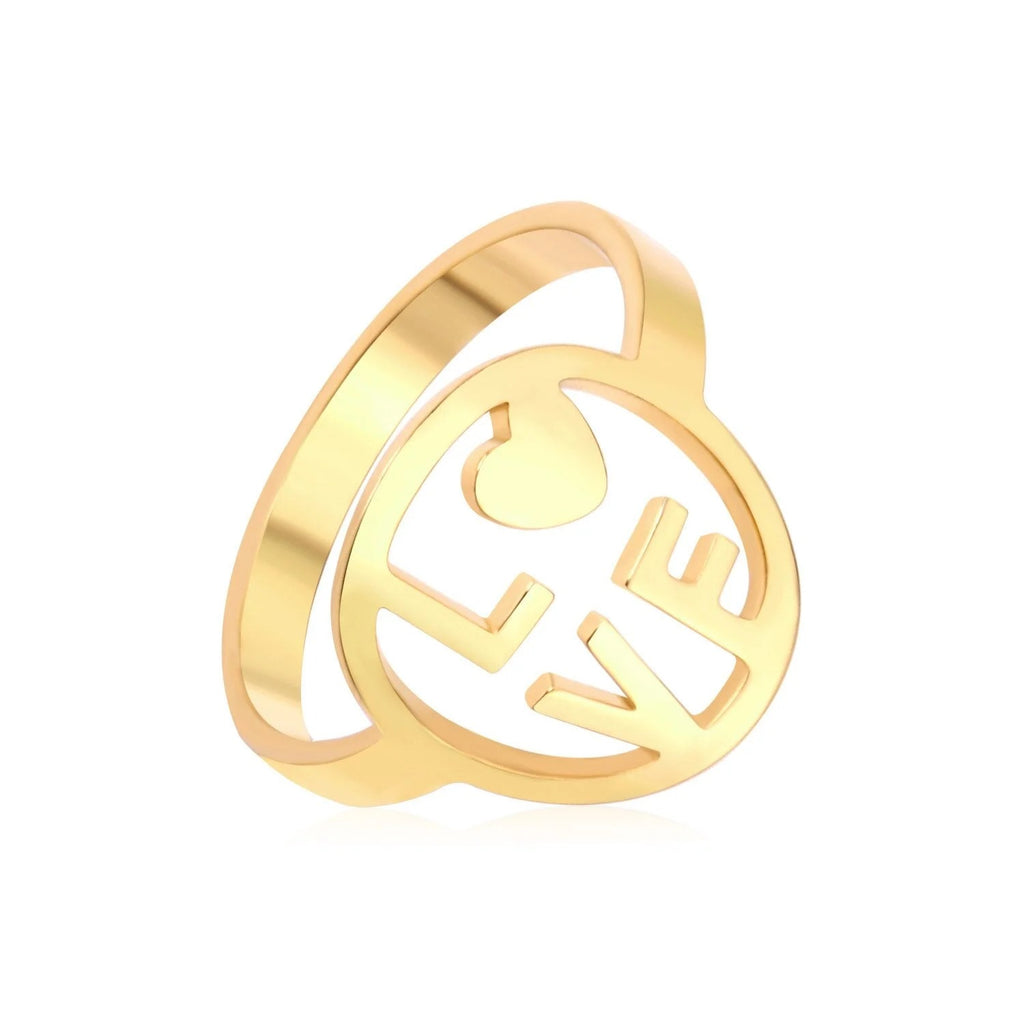 London Love Ring | Waterproof 18K Gold