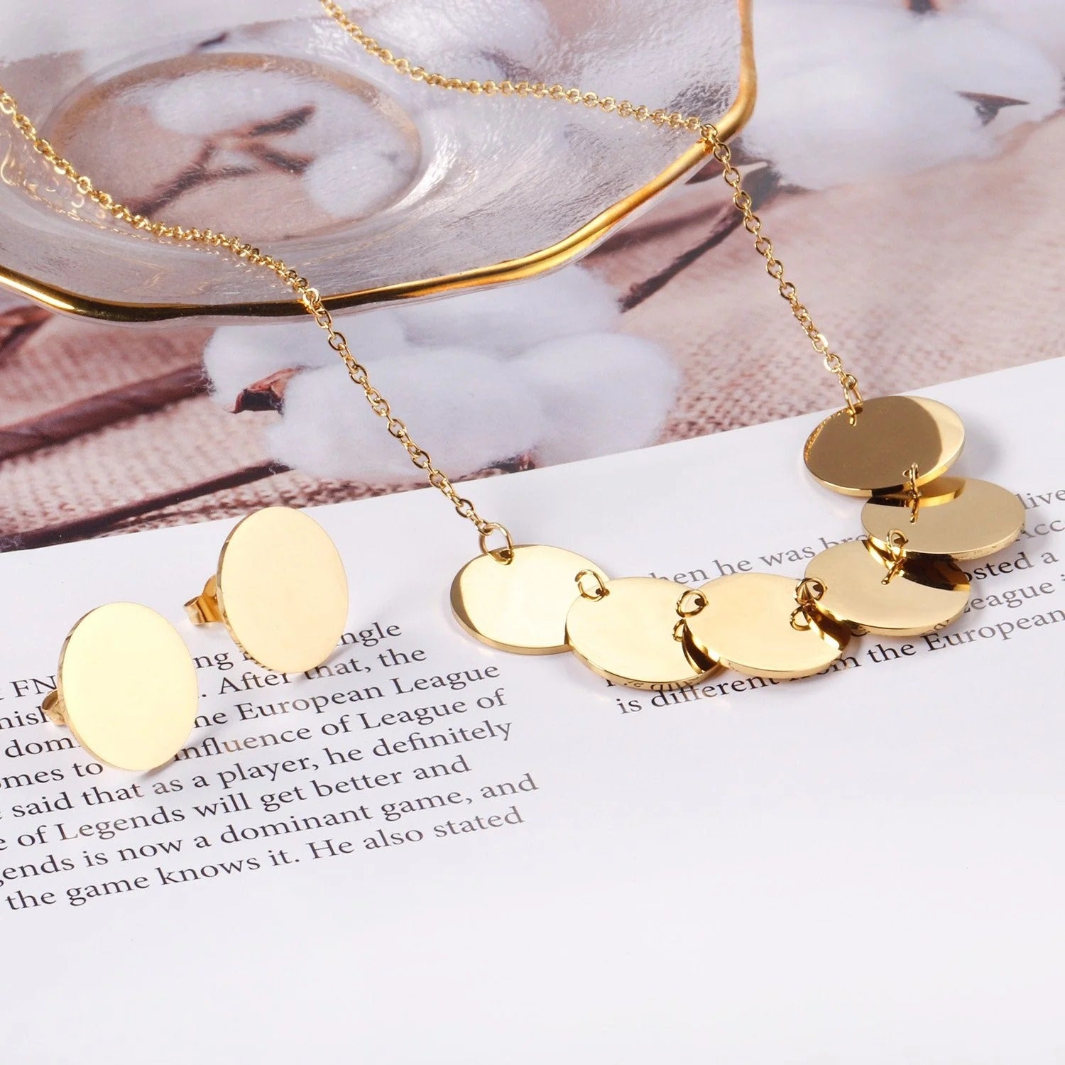 Zuri Cascading Coin Set | Buy Set or Individual