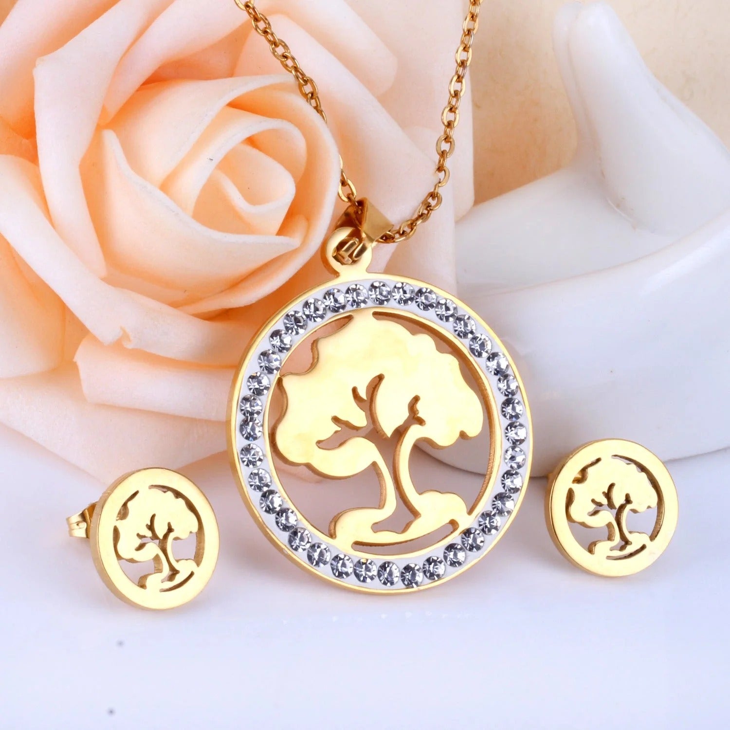 Goldie Radiant Canopy Tree of Life Set | Buy Set or Individual
