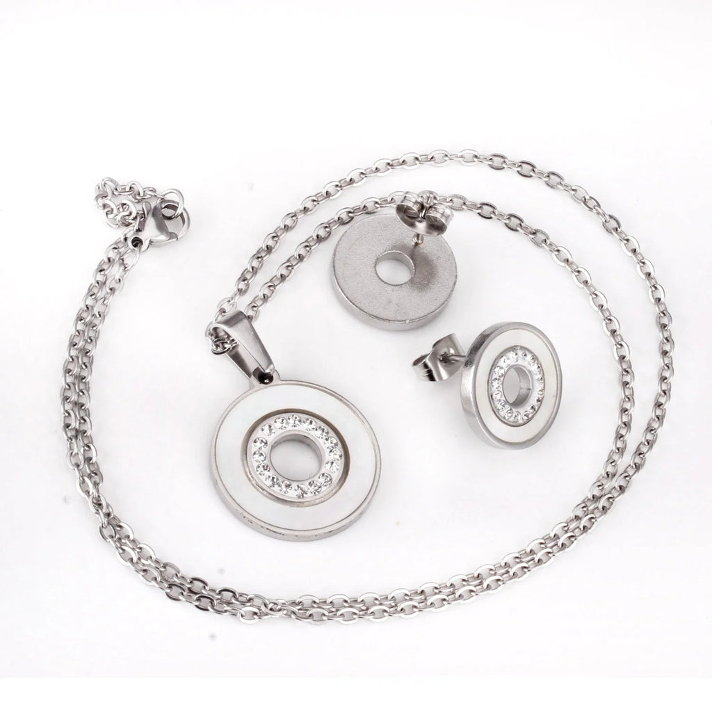 Nell Pearl & Pavé Inner Halo Set | Buy Set or Individual